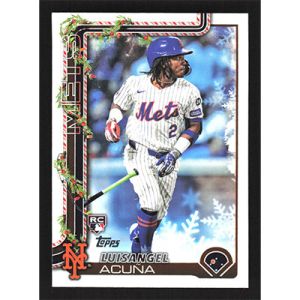 2025 Topps Holiday #H113 Luisangel Acuna