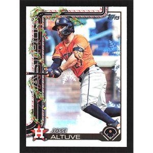 2025 Topps Holiday #H163 Jose Altuve