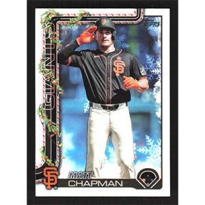 2025 Topps Holiday #H177 Matt Chapman
