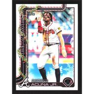 2025 Topps Holiday #H62 Ronald Acuna Jr.