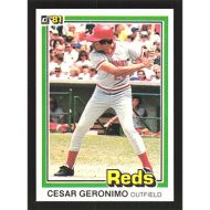 1981 Donruss #305 Cesar Geronimo