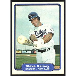 1982 Fleer #5 Steve Garvey