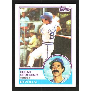 1983 Topps #194 Cesar Geronimo