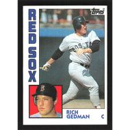 1984 Topps #498 Rich Gedman