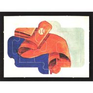 1985 Donruss Puzzle #16-18 Lou Gehrig