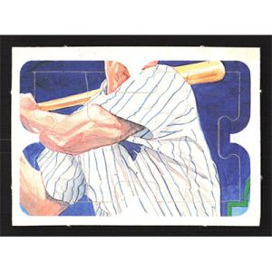 1985 Donruss Puzzle #22-24 Lou Gehrig