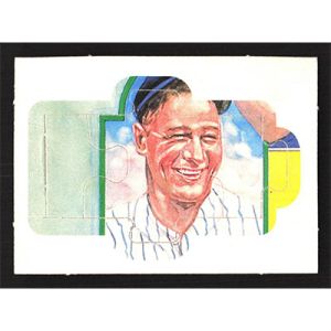1985 Donruss Puzzle #28-30 Lou Gehrig