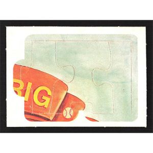 1985 Donruss Puzzle #7-9 Lou Gehrig