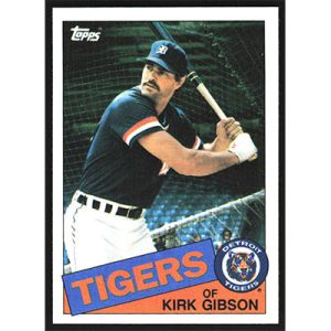 1985 Topps #565 Kirk Gibson