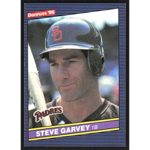 1986 Donruss #63 Steve Garvey