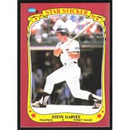 1986 Fleer Star Stickers #43 Steve Garvey