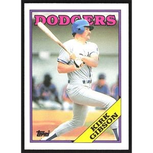 1988 Topps Traded #40T Kirk Gibson