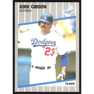 1989 Fleer #57 Kirk Gibson