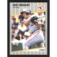 1989 Fleer #609 Ken Gerhart
