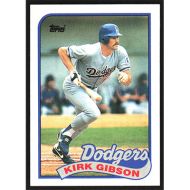 1989 Topps #340 Kirk Gibson
