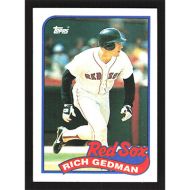 1989 Topps #652 Rich Gedman
