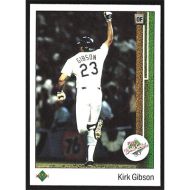 1989 Upper Deck #666 Kirk Gibson Great World Series Moment