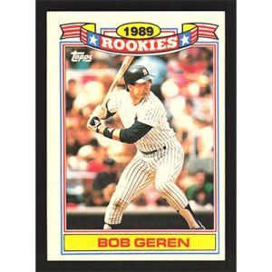 1990 Topps Rookies #9 Bob Geren