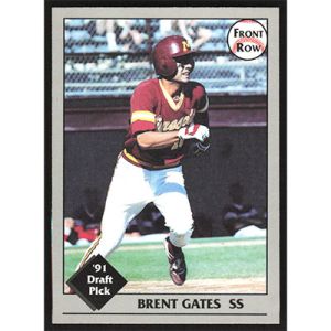 1991 Front Row Draft Picks #22 Brent Gates