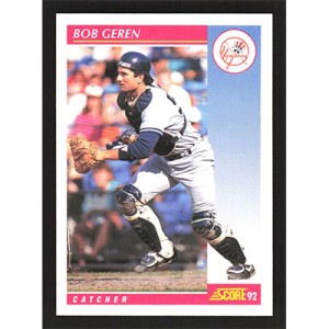 1992 Score #170 Bob Geren