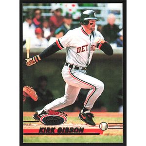 1993 Stadium Club #673 Kirk Gibson