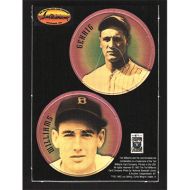 1993 Ted Williams POG Cards #NNO L. Gehrig/T. Williams