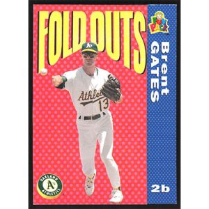1994 Fun Pack #221 Brent Gates Fold Outs