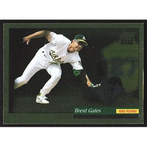 1994 Score Gold Rush #187 Brent Gates