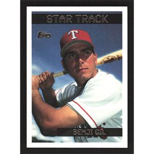 1995 Topps #336 Benji Gil Star Track
