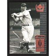 1999 Upper Deck Century Legends #6 Lou Gehrig