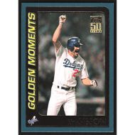 2001 Topps #382 Kirk Gibson Golden Moments
