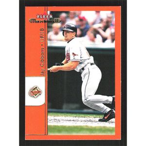 2002 Fleer Maximum #136 Jay Gibbons