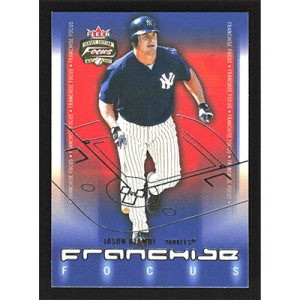 2003 Fleer Focus Jersey Edition Franchise Focus #13 Jason Giambi