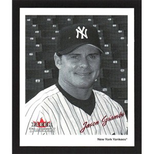 2003 Fleer Tradtion Black-White Goudey Red #22 Jason Giambi