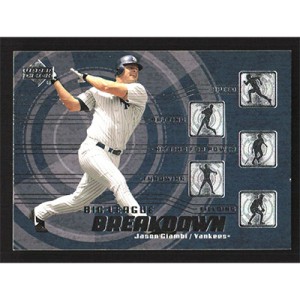 2003 Upper Deck Big League Breakdowns #BL11 Jason Giambi