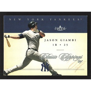 2004 Classic Clippings #32 Jason Giambi