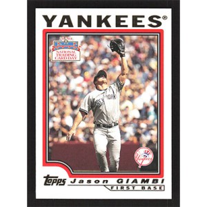 2004 Topps National Trading Card Day #4 Jason Giambi