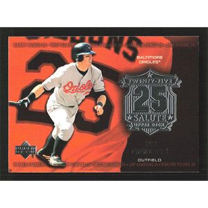 2004 Upper Deck Twenty-Five Salute #S-4 Jay Gibbons