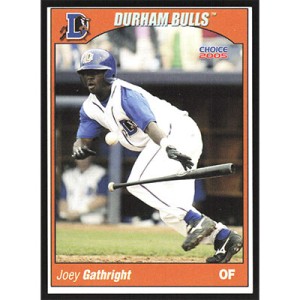 2005 Choice Durham Bulls #17 Joey Gathright