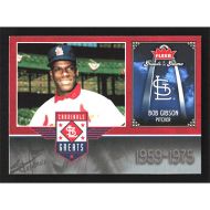 2006 Fleer Greats of the Game Cardinals Greats #STL-BG Bob Gibson