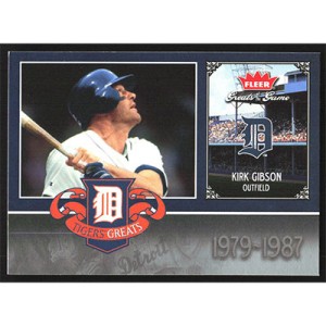 2006 Fleer Greats of the Game Tigers Greats #DET-KG Kirk Gibson