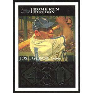 2007 Topps Gibson Home Run History #JG62 Josh Gibson