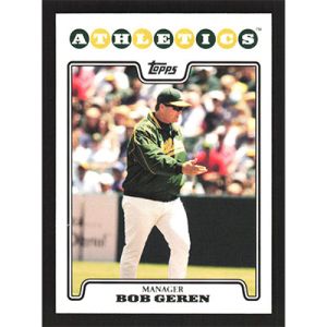 2008 Topps #124 Bob Geren