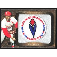 2009 Topps Legends Commemorative Patch #LPR-36 Bob Gibson 1972 All-Star Game