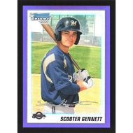 2010 Bowman Chrome Prospects Purple Refractors #BCP206 Scooter Gennett
