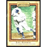 2010 Topps History of the Game #HOTG9 Lou Gehrig