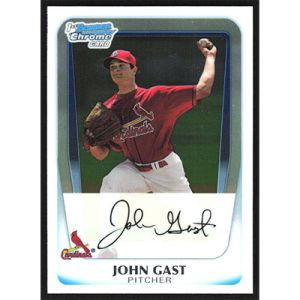 2011 Bowman Chrome Prospects #BCP121 John Gast