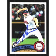 2011 Topps Update #US151 Cory Gearrin Autographed