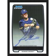2012 Bowman Chrome Prospects Autographs #BCA-SG Scooter Gennett Autographed