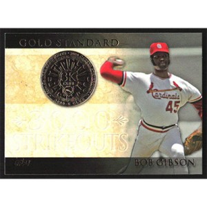 2012 Topps Gold Standard #GS-5 Bob Gibson